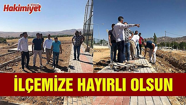 BAŞKAN AKMURAT, MESİRE ALANINDA İNCELEMELERDE BULUNDU