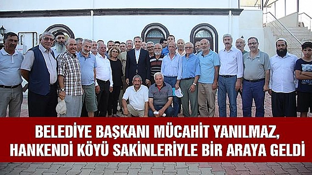 Başkan Yanılmaz, Hankendililerle bir araya geldi  