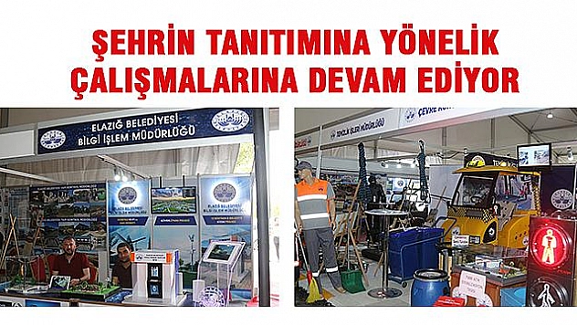 BELEDİYE STANTLARI YOĞUN İLGİ GÖRÜYOR