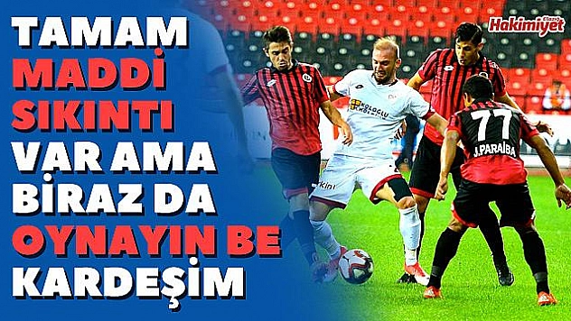 Bize yine hüsran var!