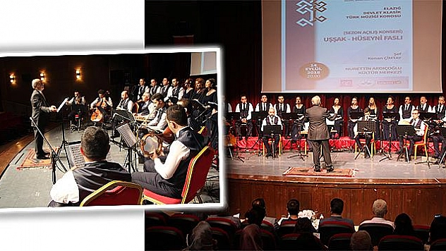 ELAZIĞ DEVLET TÜRK MÜZİĞİ KOROSU KONSER VERDİ