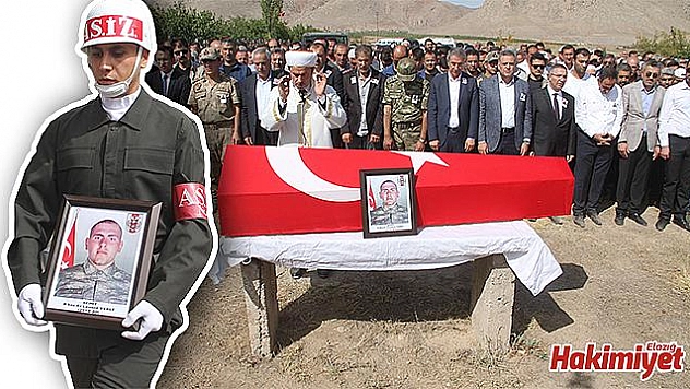 ELAZIĞLI ŞEHİT SON YOLCULUĞUNA UĞURLANDI