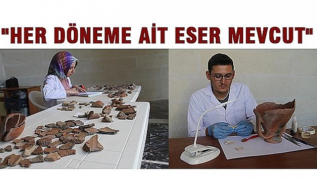 HARPUT KALESİNDE 5 YILDA, 110 BİN OBJE GÜN YÜZÜNE ÇIKTI