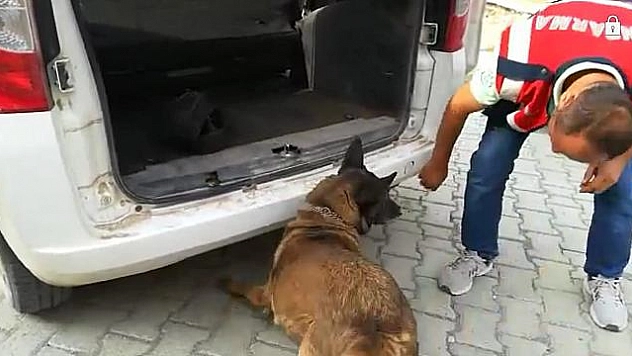 STEPNEYE ZULALI 2 KİLO ESRAR ELE GEÇİRİLDİ