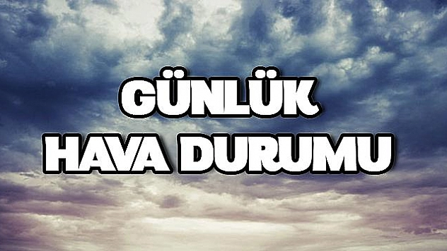 11 Ekim Hava Durumu