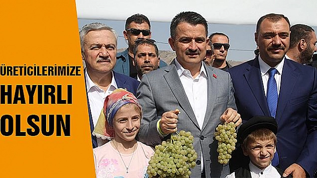 BAKAN PAKDEMİRLİ'DEN MISIR ÜRETİCİLERİNE FİYAT MÜJDESİ