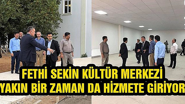 BASKİL'DE  KÜLTÜR MERKEZİ KASIM AYINDA HİZMETE GİRİYOR
