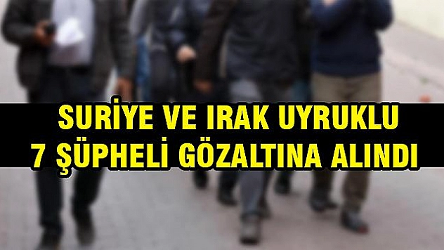 Elazığ'da DEAŞ operasyonu