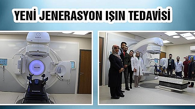 ELAZIĞ ŞEHİR HASTANESİ RADYASYON ONKOLOJİSİ KLİNİĞİ HİZMETE AÇILDI