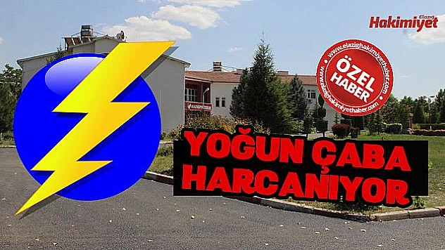 Elektrik sorunu çözülmek üzere!
