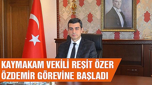 GÜRÜN'ÜN YENİ KAYMAKAMI GÖREVE BAŞLADI