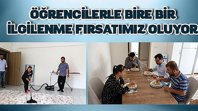 ÖZEL ÇOCUKLAR, UYGULAMA EVİYLE HAYATI ÖĞRENİYOR