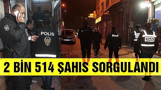 'TÜRKİYE GÜVEN HUZUR UYGULAMASI' YAPILDI