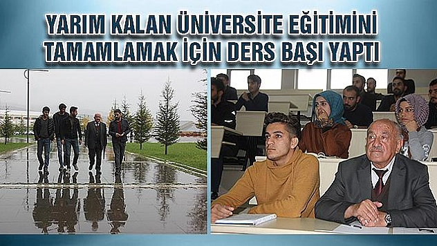 67 YAŞINDA ÜNİVERSİTELİ OLDU