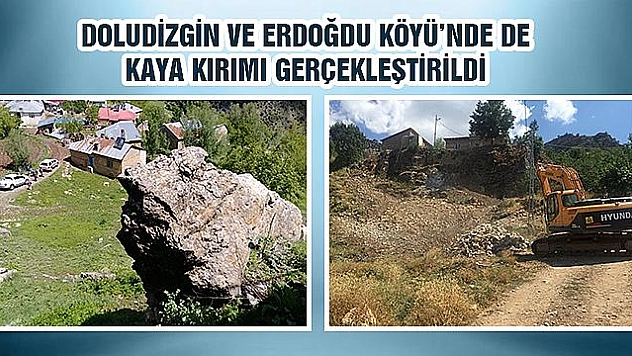 AFAD ekipleri kaya düşmesine karşı çalışma yaptı  