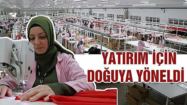 FABRİKAYLA KADIN İSTİHDAMINA KATKI SAĞLIYOR