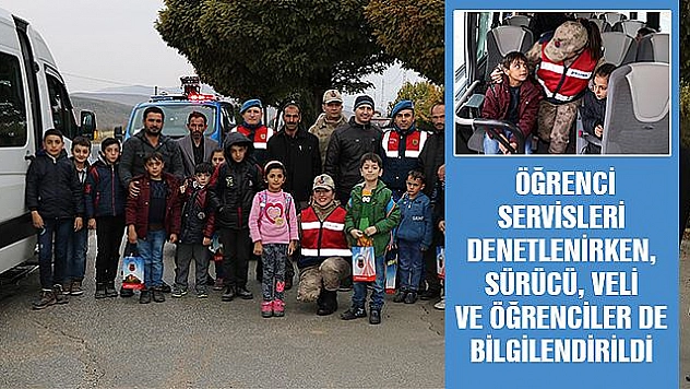 Jandarma Ekipleri, Veli ve Öğrencileri Bilgilendirdi