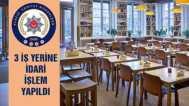 OYUN SALONLARI VE KAFELER DENETLENDİ