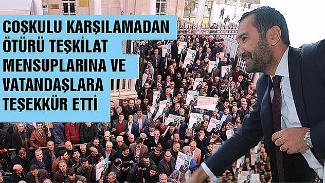 ŞERİFOĞULLARI'NDAN ELAZIĞ HALKINA TEŞEKKÜR