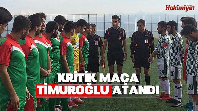 1. Amatör'de 11. hafta hakemleri