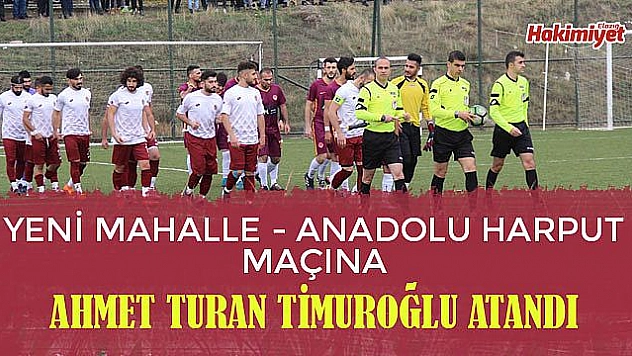 1. Amatör'de 12. hafta hakemleri