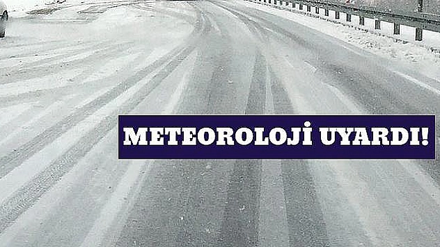 5 İL İÇİN BUZLANMA VE DON UYARISI