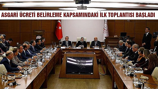 Asgari Ücret Tespit Komisyonu toplandı