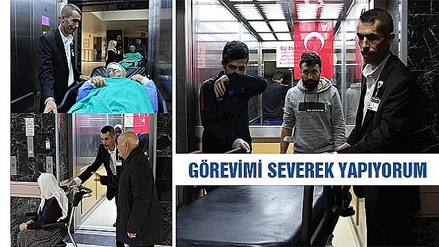 Hayatı asansörde geçiyor, günlük 600 kez inip çıkıyor