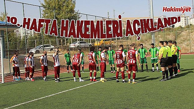 Kritik maçlara İl hakemleri!