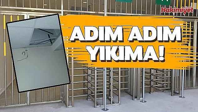 Tüm eşyalar toplandı, yıkım bekleniyor!