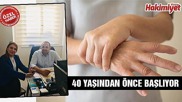 TÜRKİYE'DE GENÇ PARKİNSON HASTASI FAZLA