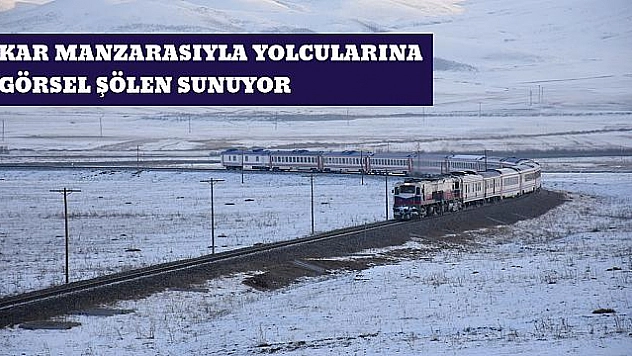 Yabancı Turistler Doğu Ekspresi ile seyahat ediyor