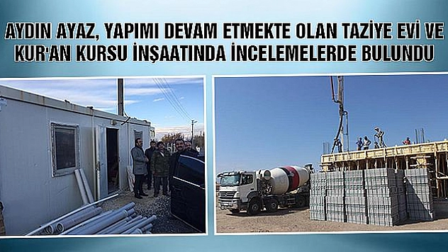 YAZIKONAK BELDESİNDE ÇALIŞMALAR DEVAM EDİYOR