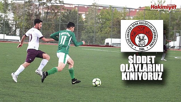 Elazığ amatöründe haftasonu maç yok