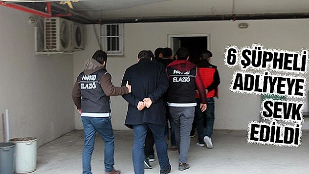 Elazığ'da uyuşturucu operasyonu