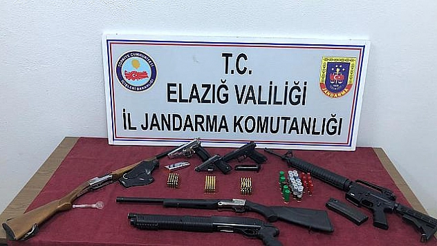 Elazığ Merkezli Silah Kaçakçılığı Operasyonu: 13 Gözaltı