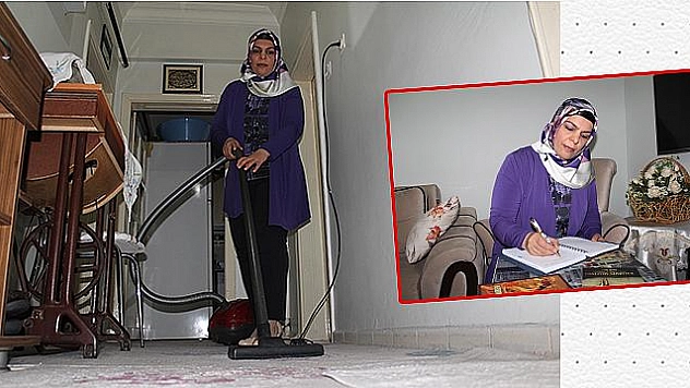 GİZLİ GİZLİ YAZIP SAKLADIĞI ŞİİRLERLE İKİNCİ KİTABINI ÇIKARDI