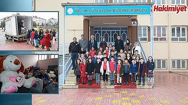  İlkokul öğrencileri oyuncaklarını 'Hayır Çarşısına' gönderdi