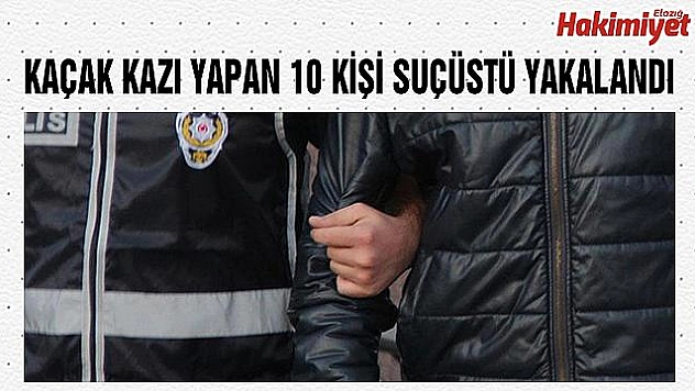 KAÇAK KAZICILARA JANDARMADAN SUÇÜSTÜ