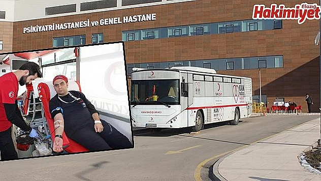 SAĞLIK MÜDÜRLÜĞÜ VE TÜRK KIZILAYINDAN KAN BAĞIŞI