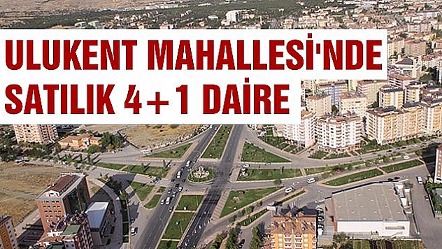 Ulukent Mahallesi'nde satılık 4+1 daire