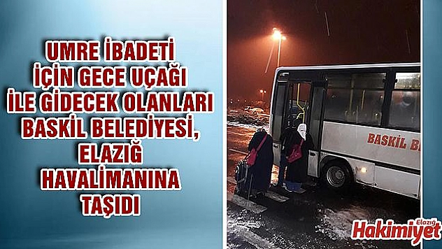 UMREYE GİDECEKLERE ULAŞIM HİZMETİ 