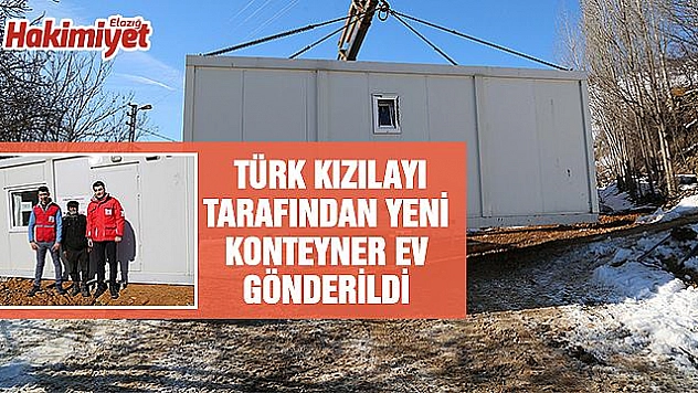 YAŞLI ADAM YENİ KONTEYNER EVİNE KAVUŞTU