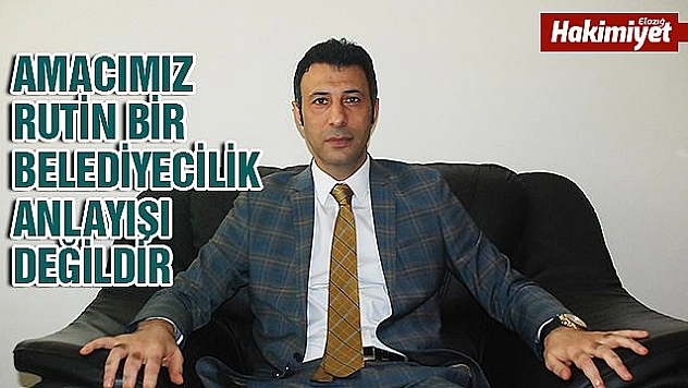 ALPAY GÖKÇE, ''SAHADAYIZ, İNSANLARIN TALEPLERİNİ DİNLİYORUZ''