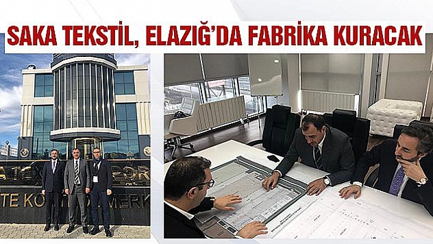 ELAZIĞ'A BİR YATIRIM DAHA GELİYOR