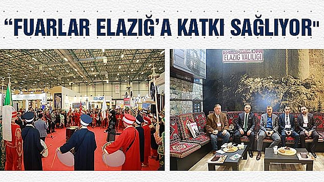 EMİTT FUARI'DA ELAZIĞ RÜZGÂRI