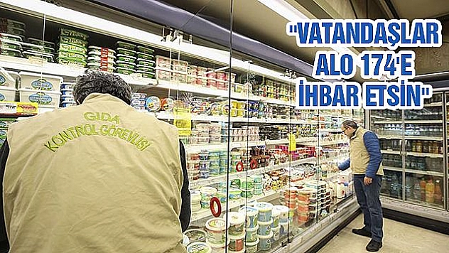 Marketlerde 'uygunsuz gıda' kontrolü