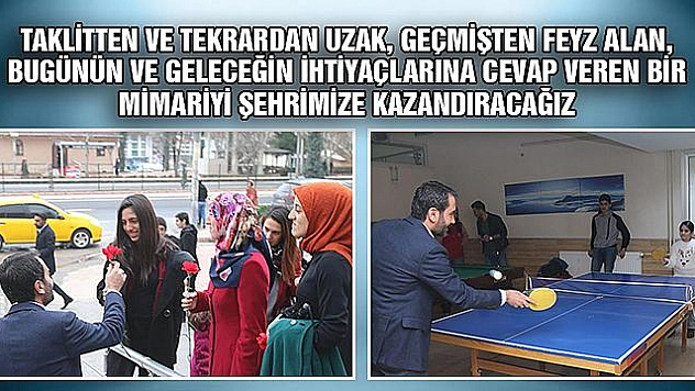 ŞERİFOĞULLARI: 'ŞEHRİMİZİN ASLİ KARAKTERİNİ GÜÇLENDİRECEĞİZ'