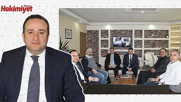 Tolga Ağar Ha­ki­mi­yet Ga­ze­te­si'ni Zi­ya­ret Etti