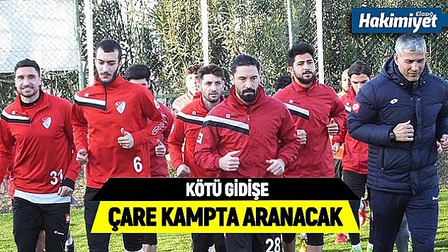 Antalya kampı başlıyor